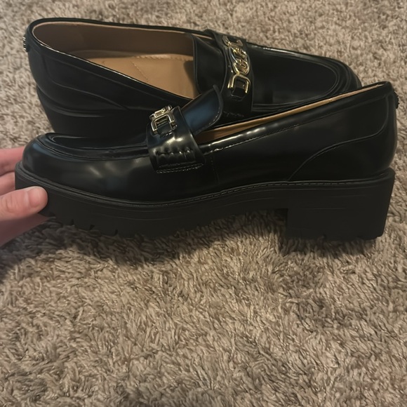 Sam Edelman Black Loafers - Picture 2 of 4